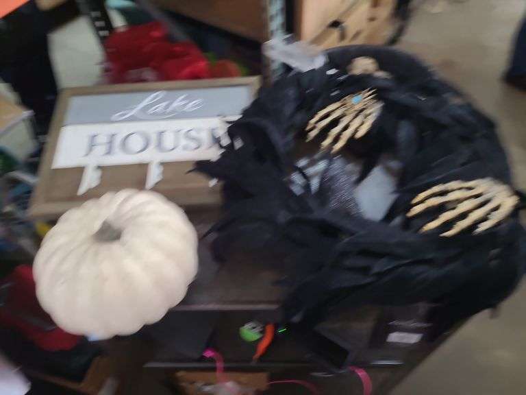 Halloween Costumes, Table Cloth, Wreath, And Decor
