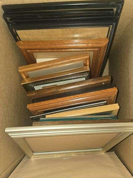 Box of Picture Frames (Approx. 20)