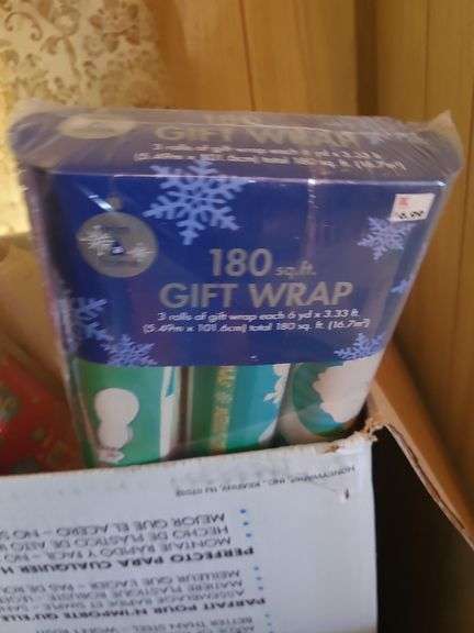 Box Of Assorted Gift Wrap