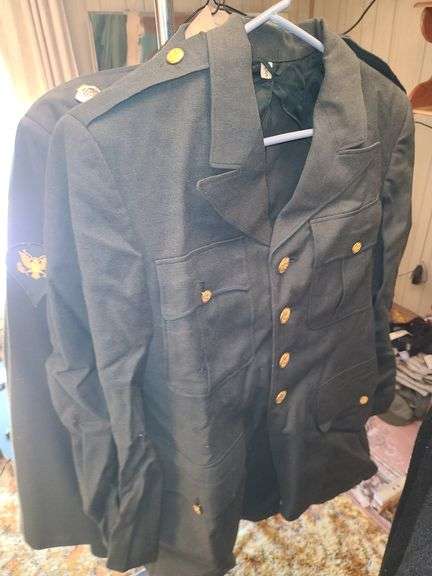 Size S And 38S Army Jacket And Uniform