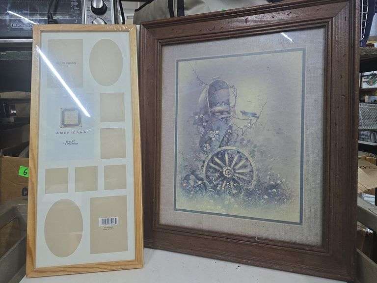Picture Frame, Wall Art, Glued Racing Puzzle