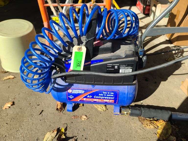 Campbell Hausfield 2Gallon Air Compressor (Works)