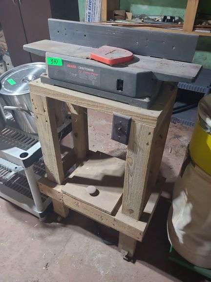 Mounted Sears Craftsman 5⅛" Jointer/Planer (Works)