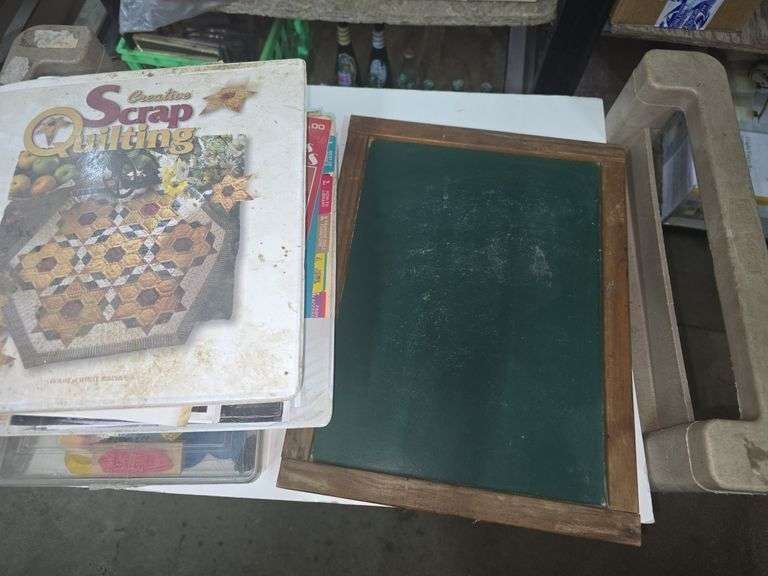 Embroidery Hoops, Stamps, Craft Supplies, Chalk Board