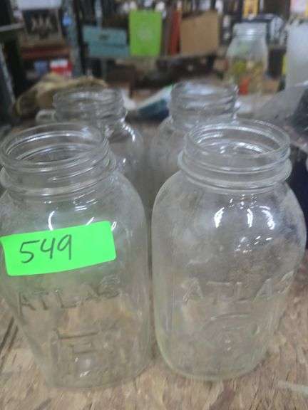 4 Atlas Mason Jars