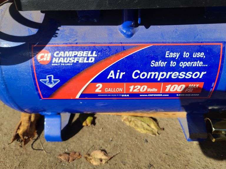Campbell Hausfield 2Gallon Air Compressor (Works)
