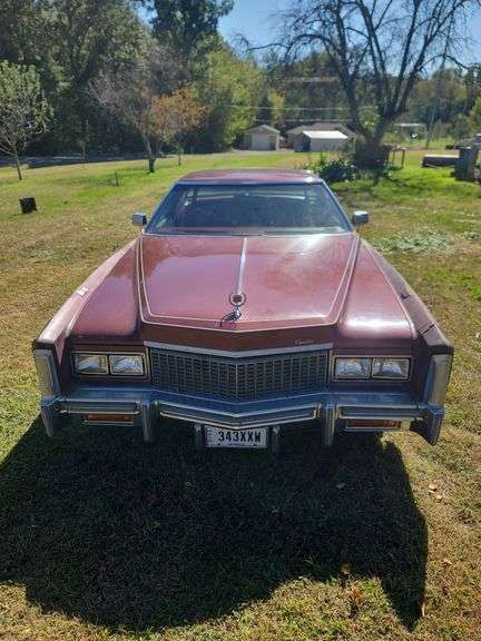 1976 Cadillac El Dorado, One Owner, Runs Momentarily, NEEDS Tires, 500CU Engine