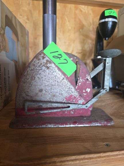 Vintage Egg Grader Scale