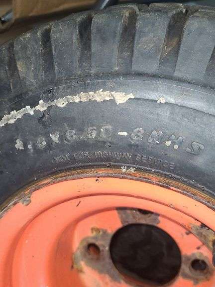 2 Size 18x8.50-8NHS 2 Kabota Tires