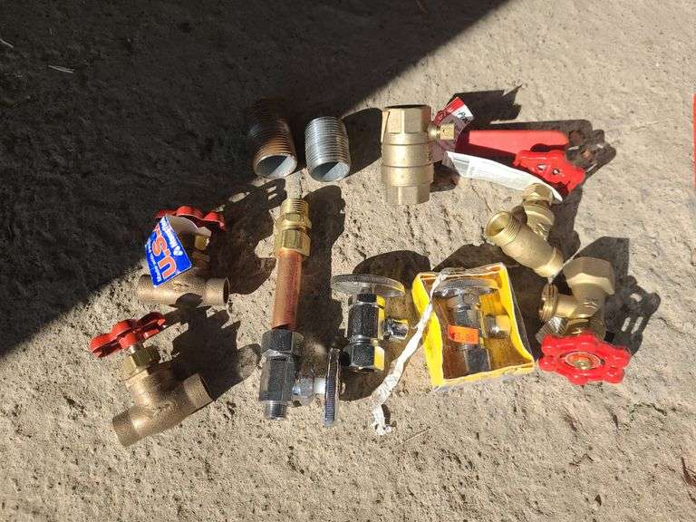 Assorted Fittings And Valves