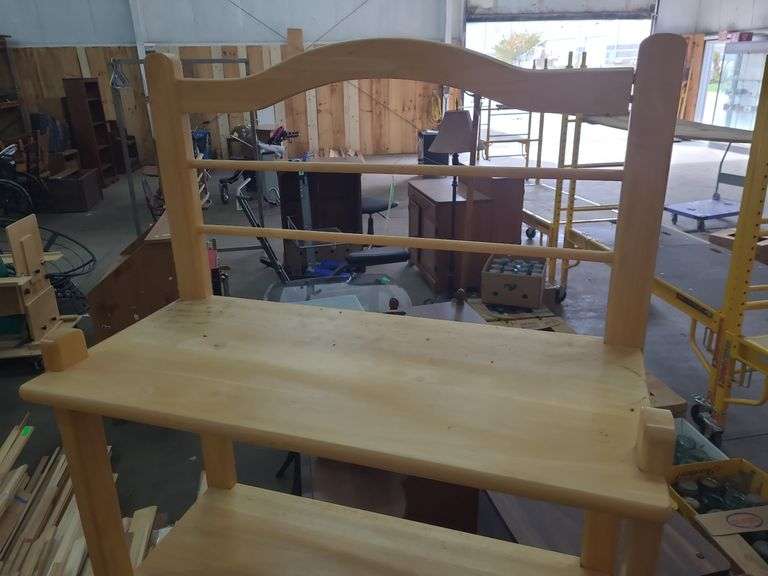 Wooden Shelving Unit