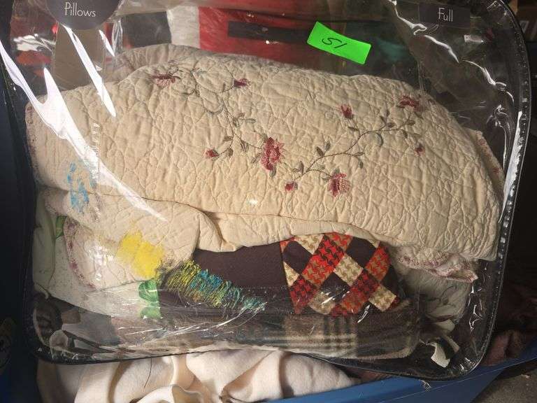 2 Boxes and Bag of Blankets