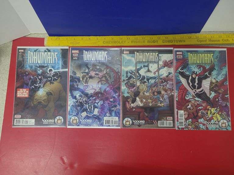 4 Marvel Inhumans Once & Future Kings Comics