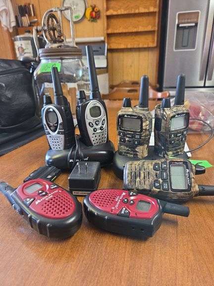 3 Sets Of Midland Walkie Talkies
