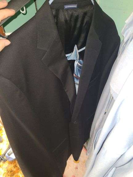 Contents Of Closet, Men's Clothes And Sheets