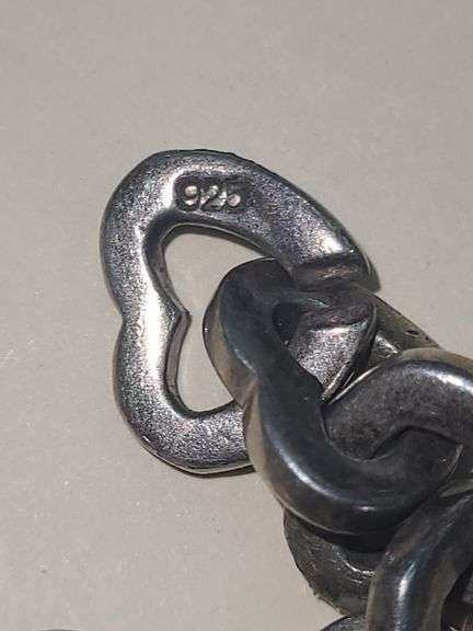 Tiffany & Co. Heart Bracelet Marked 925