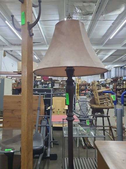 Coat Rack And Floor Lamp