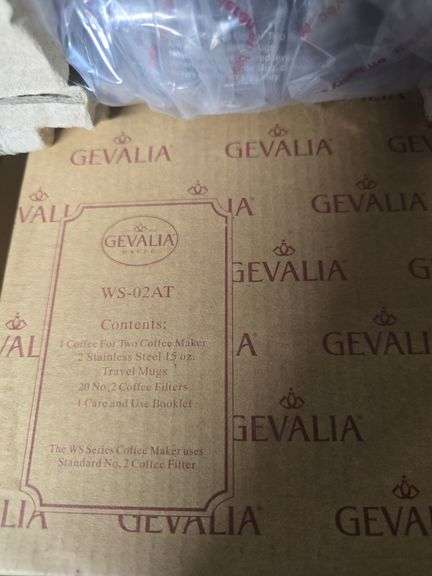 New In Box Gevalia Kaffe, Coffee For Two Programmable Coffee Maker