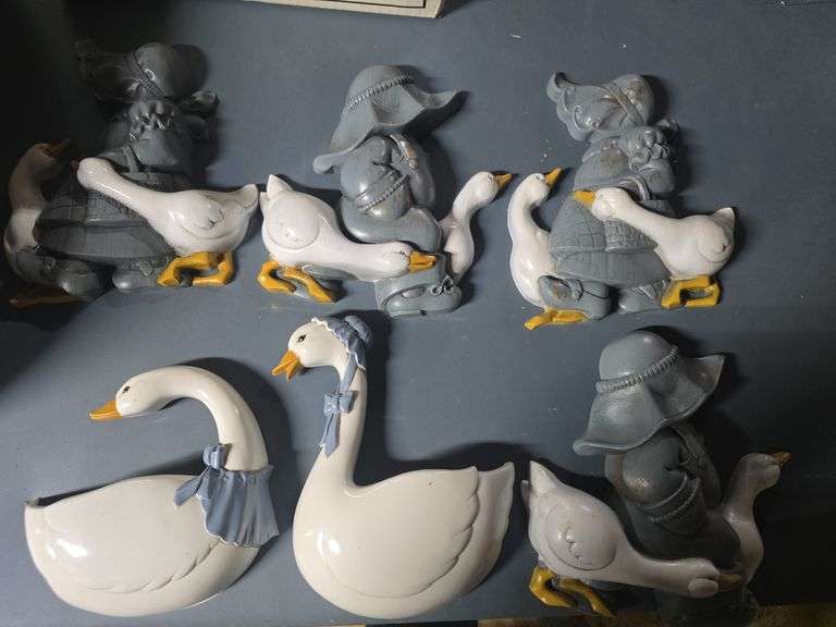 Burwood Hanging Duck Decorations (6 Pcs)