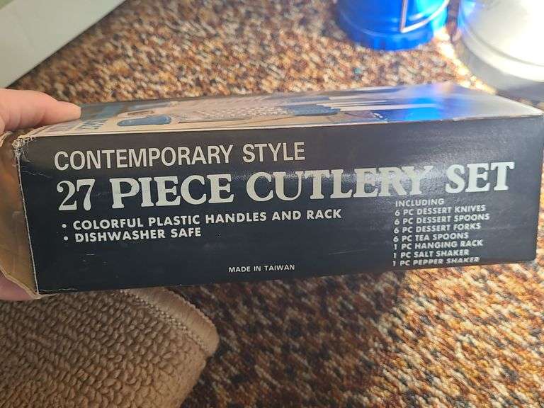 27 Pc. Cutlery Set New In Box