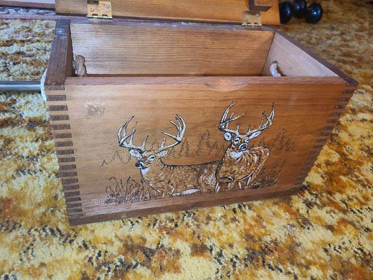 Wooden Buck Box