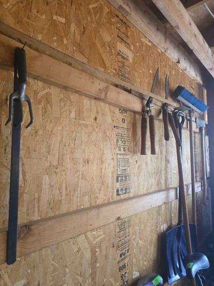 Collins Axe, Broom, Shovel, Hedge Shears