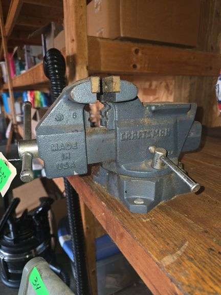 Craftsman Vise (Will Need To Be Removed) Bring Your Own Tools