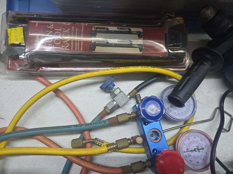 Tote of Tools, Gun & Tool Rack