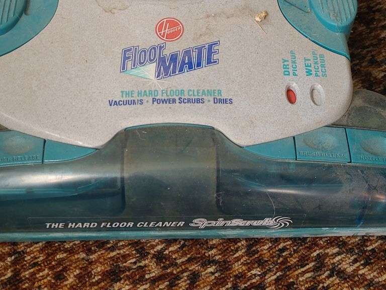 Step Stool And Floor Mate Scrubber