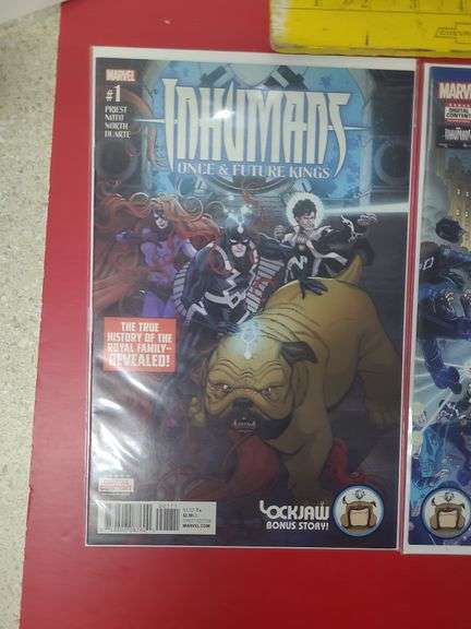 4 Marvel Inhumans Once & Future Kings Comics