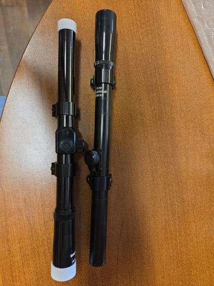 2 Gun Scopes, Tasco 4x15 & Savage Springfield 4x15