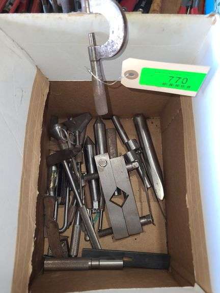 Assorted Machinist's Tools