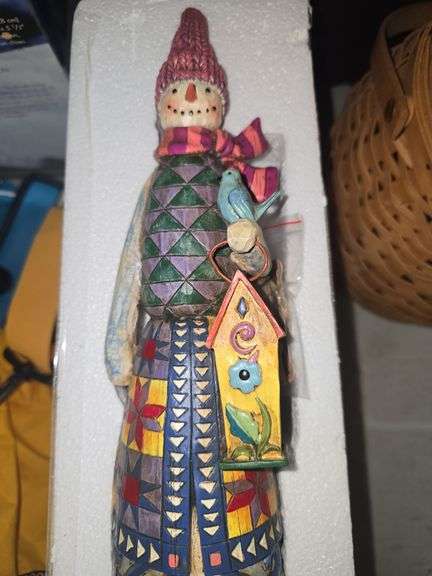 Jim Shore Heartwood Creek Snowman, Decor