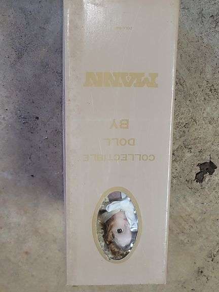 3 Porcelain Dolls In Boxes