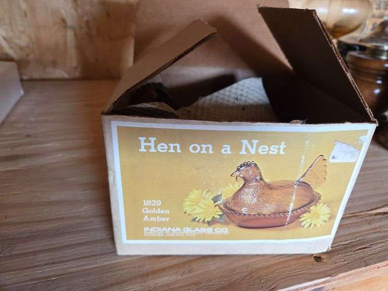 Hen On A Nest