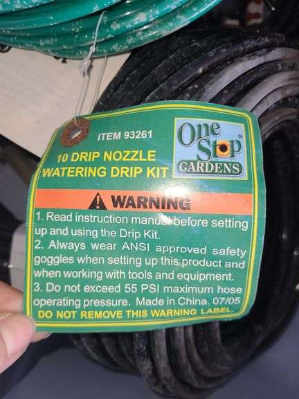 10 Drip Nozzle Watering Kit