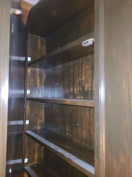 Wooden Wall Mounted Cabinet (Needs Removal)