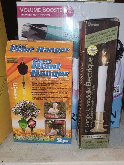 Plant Hanger, Super Buggy, And Electric Candle