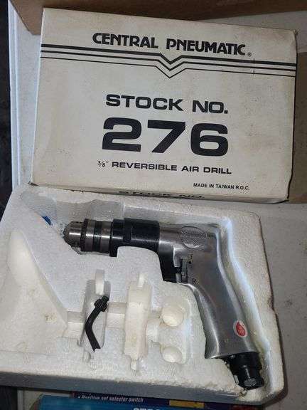 Reversible Air Drill And Air Body Saw