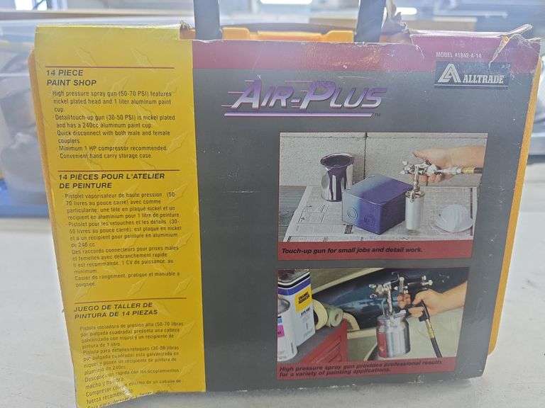 Air-Plus 14 Piece Paint Shop