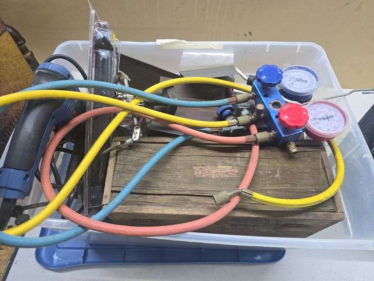 Tote of Tools, Gun & Tool Rack