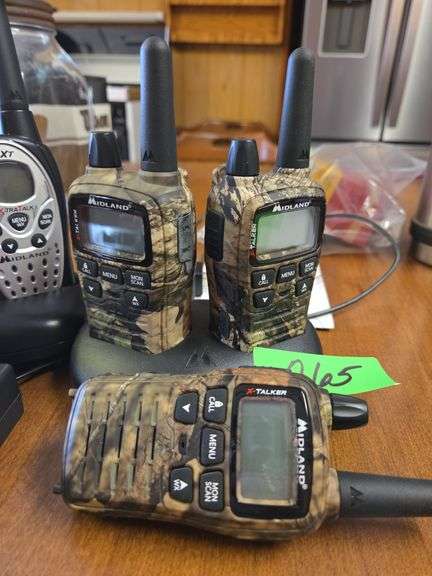 3 Sets Of Midland Walkie Talkies