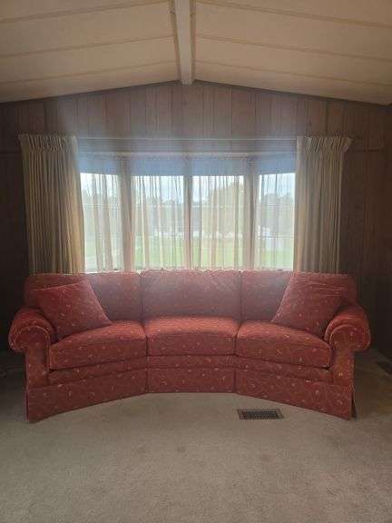 Curved Conversation Sofa (Approx. 118")