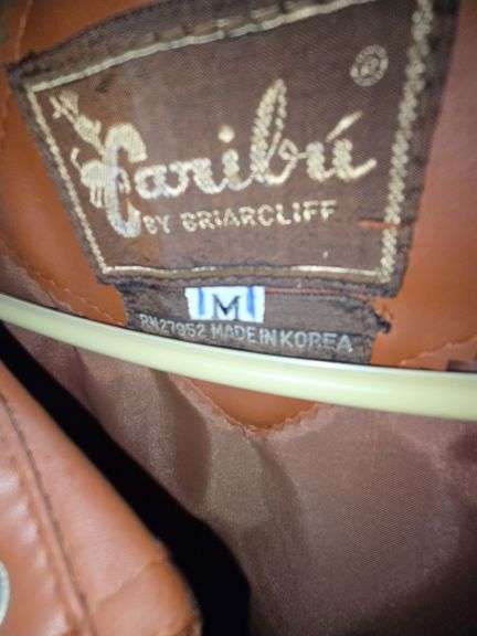 Contents Of Metal Cabinet Only Men's & Women's Coats,Hats,Gloves Approx Med.