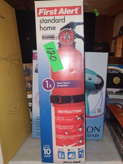 First Alert Fire Extinguisher