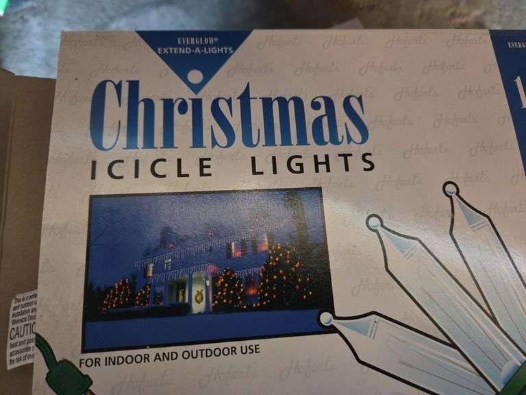 2 Blow Up Snowmen, Christmas Lights