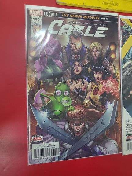 4 Marvel Cable Comics