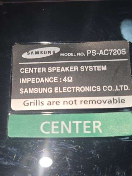 5 Samsung Surround Sound Speakers