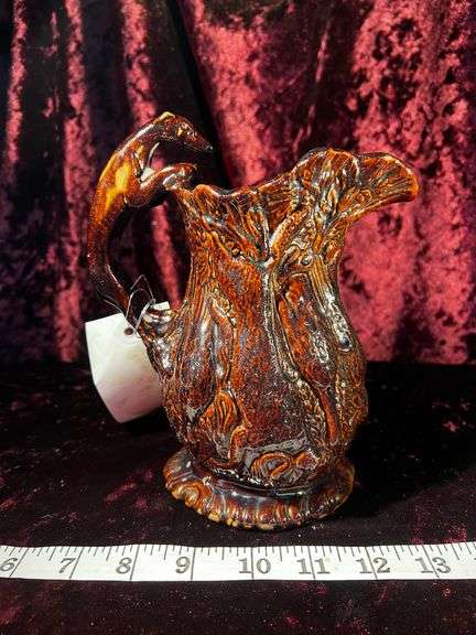 A Wonderful Bennington Style Pitcher