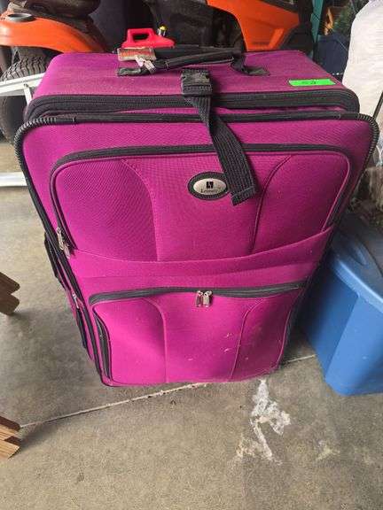 Large Multi Compartment Suitcase